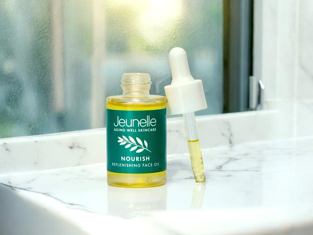 Transform Flaky, Dehydrated Skin into Radiant Hydration with NOURISH Replenishing Serum Oil
